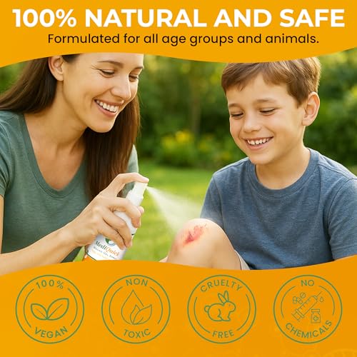 MediQuick First Aid Gel, Hypochlorous Acid Spray, 12-Hour Protection, 4 oz - size: Hydrogel Spray (4 Ounce)