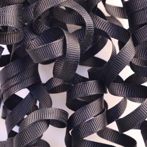Jillson Roberts Curlie Gift Bows, Gift Wrap Accessory, Black Grosgrain (12-Count) - color: Black Grosgrain