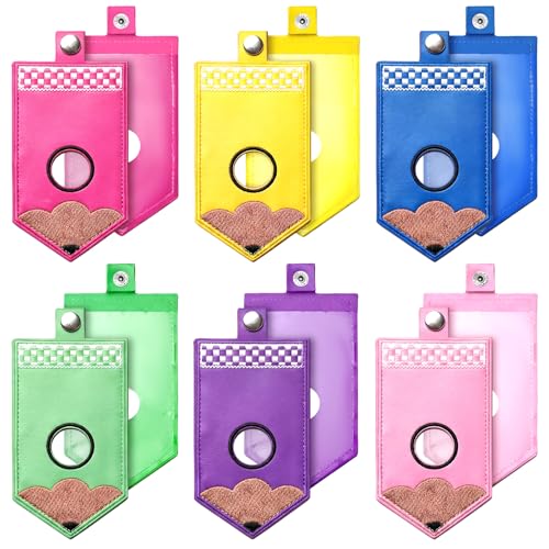 Gueevin 6 Pack Teacher Alarm ID Badge Holder, Pencil - style: Pencil