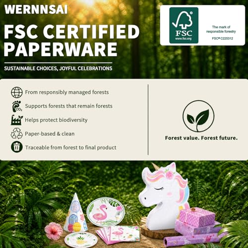WERNNSAI Mermaid Wrapping Paper, 3 Rolls x 10' Wrapping Paper Birthday Girl - color: Blue Mermaid