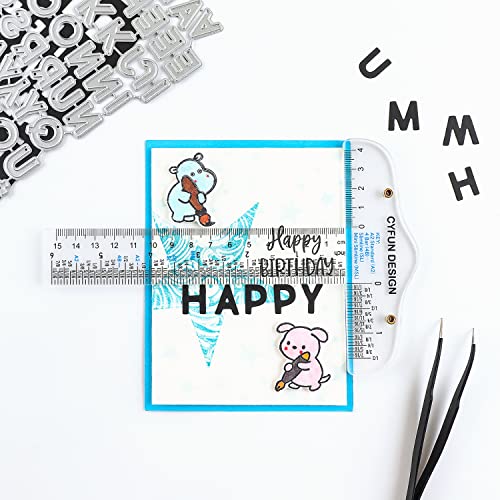 3PCS 6''/12 '' Acrylic Clear Edge Rulers T-Square Ruler, inches and Metric Zero-Centering, T Square Ruler Transparent,for Crafting Drafting and General Layout Work Art Framing & Drafting Scrapbooking - color: 3PCS Clear Acrylic Ruler