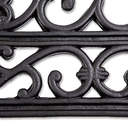 DII Rubber Doormats Collection All Weather, 18x30, French Quarter - color: French Quarter, size: 1'6" x 2'6" (Rectangular)