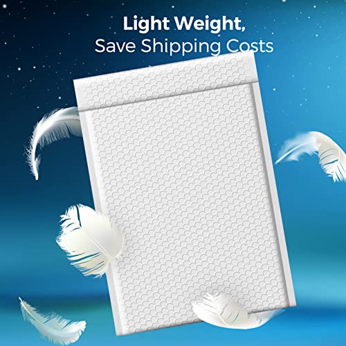 Fuxury White Bubble Mailers 10.5x16" 40 Pack,Padded Envelopes Self Seal - color: White, size: 10.5x16" 40PC
