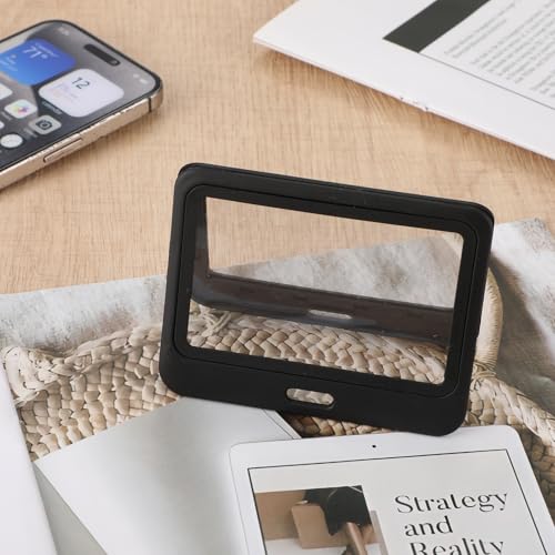 2 Pack Retractable Badge Holder with Horizontal Id Card Holder, Black - style: 2 Set Horizontal Double-Sided Windows