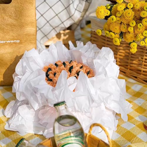 200Pcs White Acid Free Tissue Paper Bulk for Storage Packaging 20×30 Inch - size: 20 x 30 inches