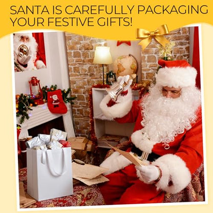 Eccliy 80 Pcs Reusable Gift Bags, Medium, White - color: White, size: Medium