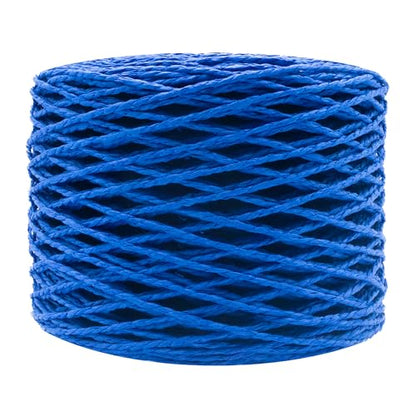Mandala Crafts Blue Natural Raffia Yarn for Crochet Gift Wrapping - color: Blue, size: 1/16 Inch 200 Yards Raffia Yarn