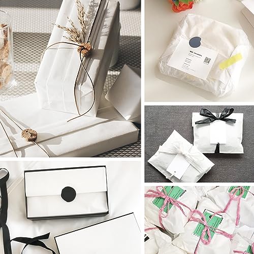 Simetufy 32 Sheets 24" x 36" White Tissue Paper for Gift Bags - color: white, size: 32 sheet (Pack of 1)