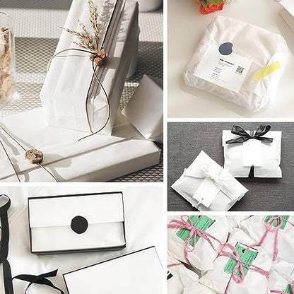 Simetufy 32 Sheets 24" x 36" White Tissue Paper for Gift Bags - color: white, size: 32 sheet (Pack of 1)
