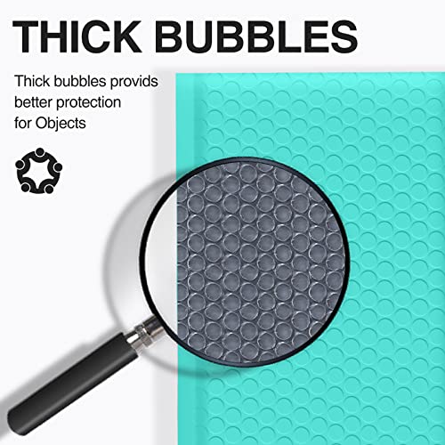 UCGOU Bubble Mailers 9.5x14.5" 40 Pack Usable Size 9.5x13.5" Teal Padded - color: Teal, size: 9.5x14.5" 40PC
