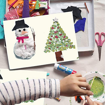 Goefun 24 Sheets Cream Cardstock 8.5 x 11 Off White Paper 80lb - color: cream, size: 8.5x11