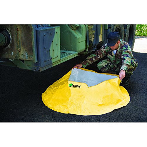 Enpac Prowler Pop-Up Pool, 100 Gallon, Yellow, Durable, Cold-Rated, Foldable, Teardrop Design, Lightweight - size: 100 Gallon
