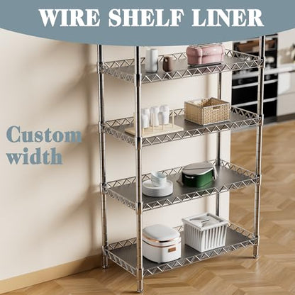 Shelf Liners for Wire Shelving 11" Wide: 1.2mm Heavy Duty Wire Shelf Liner - size: 11"W x 144"L