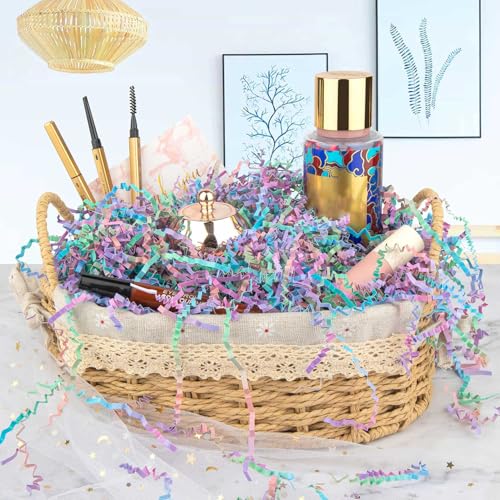 Caleihd Crinkle Cut Paper Shred Filler Gift Cushion Streamer Multi-color - color: Blend Color