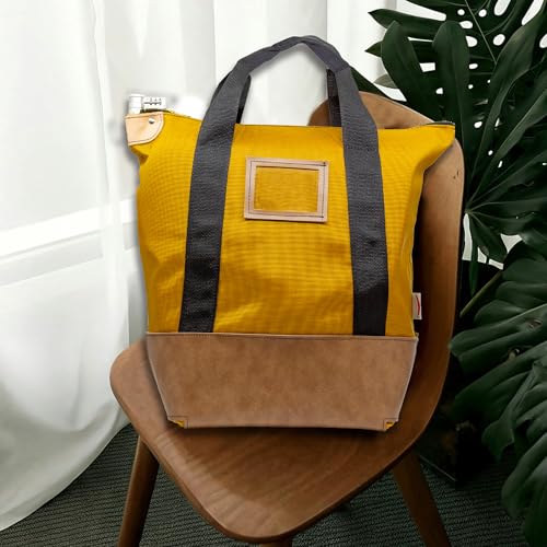 Locking Heavy Duty Courier Bag, 18x18x8 inch - color: Gold
