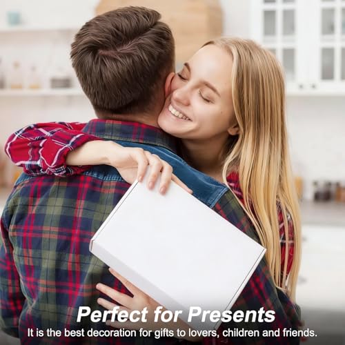 Large Shipping Boxes 20 Pack, 12x9x4 Inch Mailer Boxes, White - color: White, size: 12-9-4 Inch