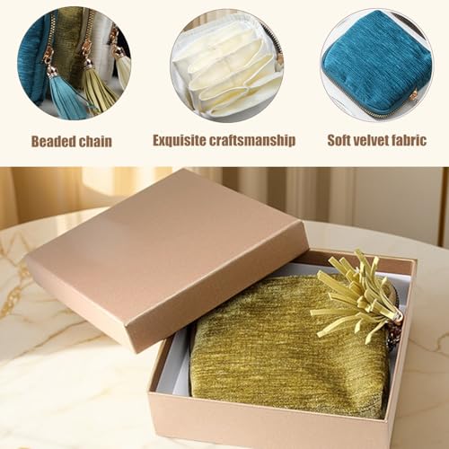 Travel Jewelry Case Organizer for Women - color: Dark blue