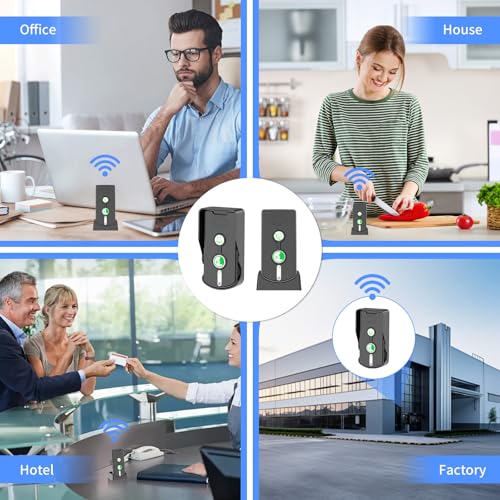 SmartTail 2 Way Wireless Doorbell Intercom, 30 Days Long Standby, 2 Pack