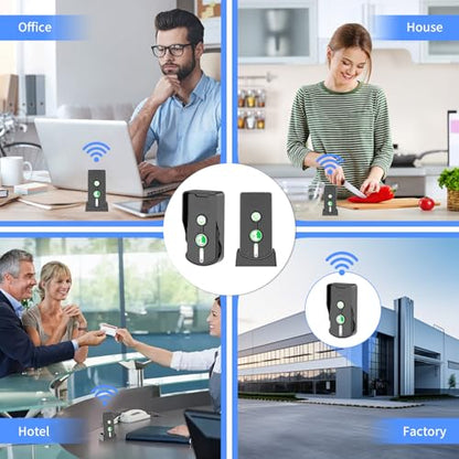 SmartTail 2 Way Wireless Doorbell Intercom, 30 Days Long Standby, 2 Pack