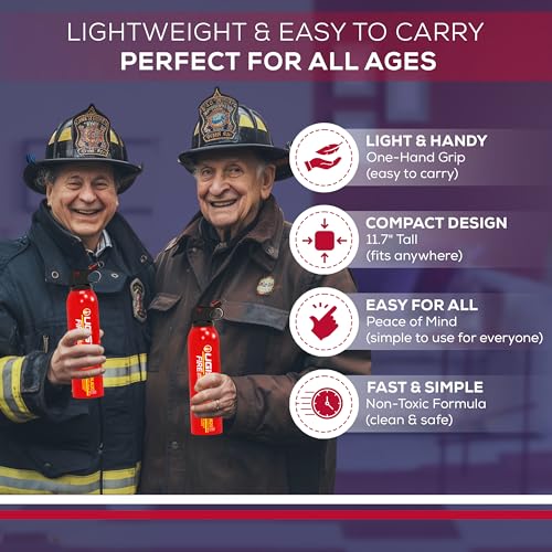 Fire Extinguisher Spray for Vehicle & Home 620ml 2 Count, Car Fire Extinquishers, Prevent Re-lgnition, Best Suitable for Kitchen,The House Car Truck Boat Water-Based Mini Fire Extinguishers - size: 2PCS