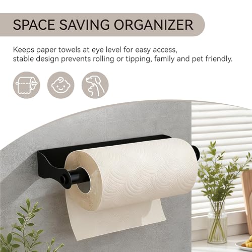 Decorative Wall Mount Paper Towel Holder for Kitchen