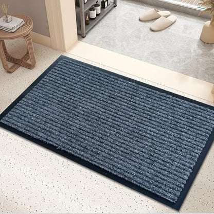 Front Door Mat, 2'x3'Indoor Outdoor Welcome Commercial Floor Mats - size: 24"x36"