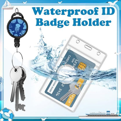 HONSIO 4 Pack Cruise Lanyard for Ship Cards, Cruise Essentials 2026, Ocean - color: Ocean Creature