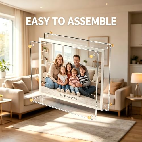 Kalami 8x10 Picture Frame Wall Mount Self Adhesive - size: 8 x 10 in