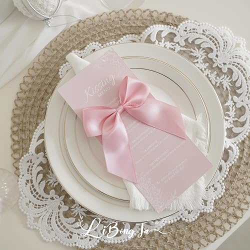 Baby Pink Pre-Made Twist Tie 4.5 Inch Gift Wrap Bows 24 Counts - color: Pink