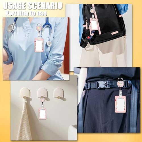 I Don't Know I Just Work Here Lanyards for ID Badges, Funny ID Badge Holder with Lanyard Retractable Badge Holder/Reel Lanyard, Teacher Student Office Gifts - color: I Just Work Here