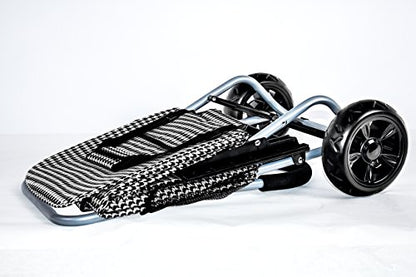 dbest products Trolley Dolly Shopping Grocery Foldable Cart Storage Mom, Houndstooth - color: Houndstooth, style: Cart