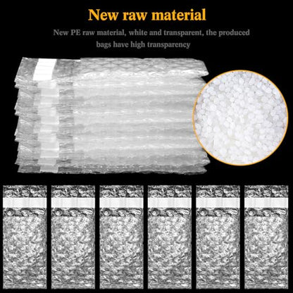 Perkoop Bubble Bags Double Bubble Pouches, 2 x 3.15 Inch, 120 Pcs - size: 2 x 3.15 Inch