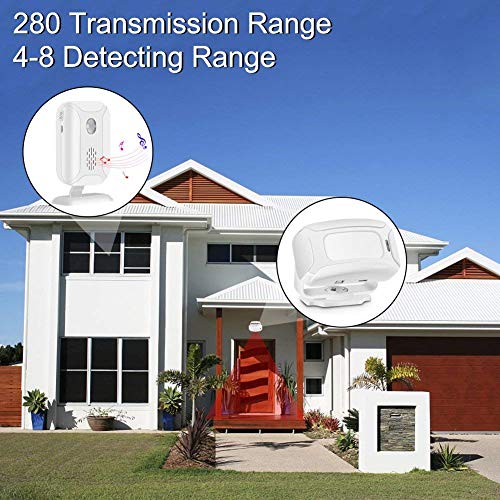 GreenCycle Motion Sensor Alarm Receiver, 1 Receiver, Can't Use Separately - color: Only 1 receiver