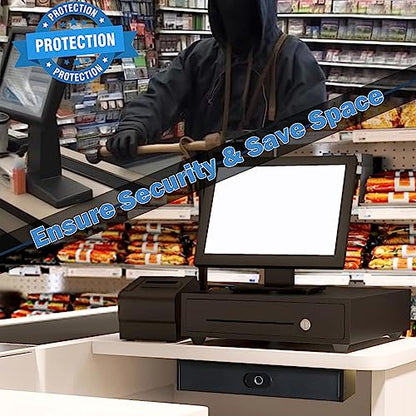 Quick-Access Biometric Drawer Pistol Safe with LED Light