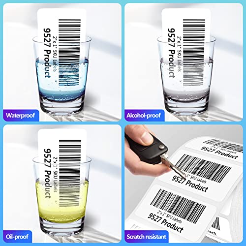 9527 Product 2" x 1" Sticker Labels Direct Thermal Labels 1000 Labels Per Roll - size: 2" x 1" | 1000 Labels