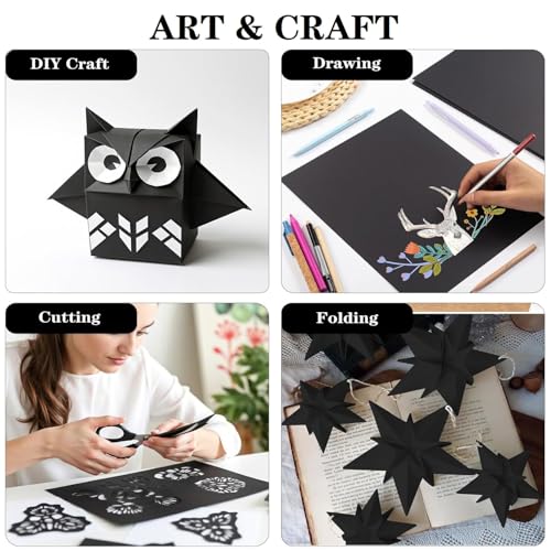 30”x 1200”Black Kraft Wrapping Paper Roll for Bulletin Board Poster Gift Wrapping, Craft Construction Paper for Easel Drawing Painting Art Supplies Packing Table Covering Bouquet Flower Christmas - size: 30x1200in