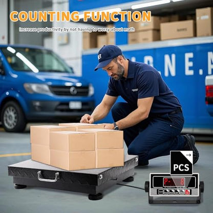 Heavy Duty Postal Scale, 660lb/0.1lb High Accuracy Shipping Scale
