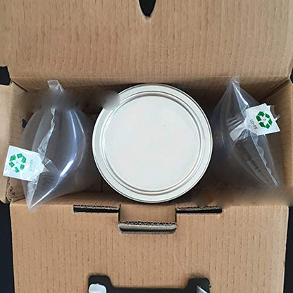 Packaging Air Bags,packing materials air pillows for shipping,package fillers to keep shape,shipping box filler,reseller supplies packing cushion,inflatable bubble wrap,purse stuffing,4x8Inch,100Pcs