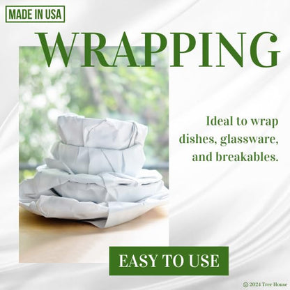 Tree House Packing Paper for Moving – 540 Newsprint Packing Paper Sheets – 27” x 17” Paper for Packing Dishes, Shipping, and Moving Supplies – Recyclable Movers’ Paper – Made in USA - size: 540 Sheets