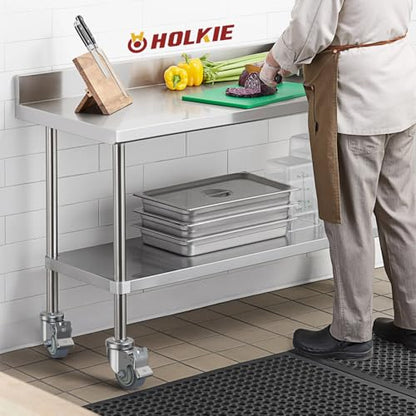 HOLKIE Caster Wheels Locking 3 Inch Expanding Stem Casters, Threaded Swivel Casters Set of 4 Heavy Duty Castors, Fit 1", 1-1/4", 1-2/5", 1-1/2",1-5/8" ID Stainless Steel Table, Cart, Furniture Legs - style: 3 Inch
