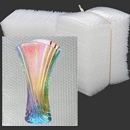 50Pcs Bubble Pouches Wrap, 12"x12" Clear Bubble Out Bags for Packing - size: 12"x12"