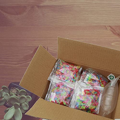 Miupoo Packaging Air Bags,Clear Plastic Inflatable Air Packaging Protector Bag with Free Pump Cushion,Air Inflatable Cushion Blocking Packaging Bag,6x6 Inches,50 Pieces - size: 6x6 Inches