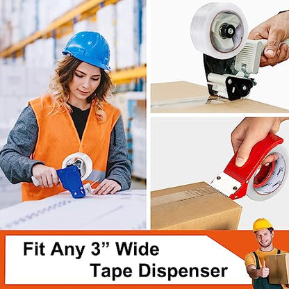 Packing Tape (36 Rolls),Packaging Tape for Shipping Moving Sealing,1.88 Inch x 60 yd Per Roll,Total 2160 Yards - size: 36 rolls,2.0 mil
