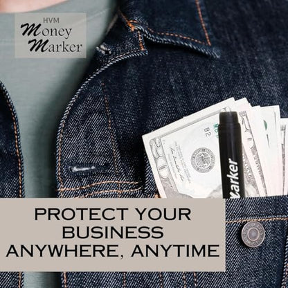 Counterfeit Money Detector Pen (500 Counterfeit Pens) | Detect Fake Bills - size: 500 Pack