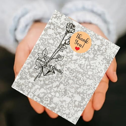Novel Box 100 Pack Silver Rose Print Flat Merchandise Bags 6x9 in - color: Silver Rose Print, size: 6" x 9" Inches