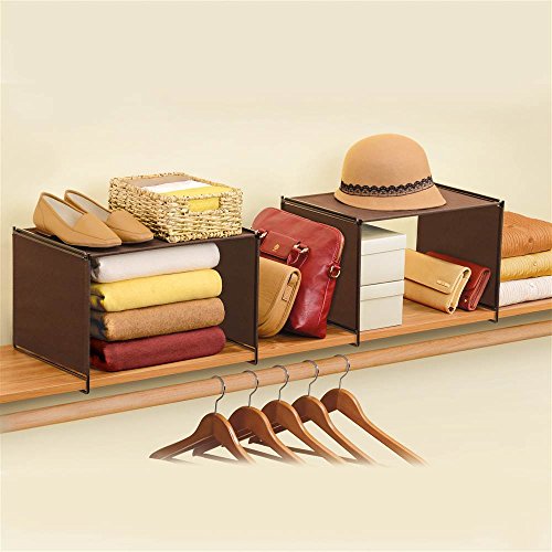 Lynk 640121 Vela Closet Organizer Extra Shelf-Bronze (17.1 L x 10.9 W x 10.9 H) - color: Bronze