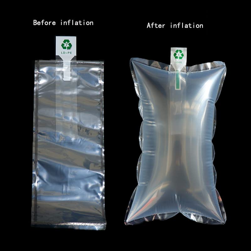 Packaging Air Bags,packing materials air pillows for shipping,package fillers to keep shape,shipping box filler,reseller supplies packing cushion,inflatable bubble wrap,purse stuffing,4x8Inch,100Pcs