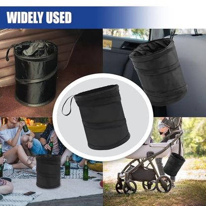 Collapsible Car Trash Can, Mini Portable Auto Garbage Bag, 1PC - size: 1PC