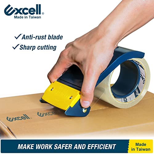 Excell ET-366 Metal Handheld Tape Dispenser 3" Wide 3" Core