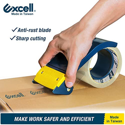 Excell ET-366 Metal Handheld Tape Dispenser 3" Wide 3" Core